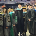 Picture of Doctoral Graduates and Faculty from Appalachian State University during the Fall 2023 Commencement Ceremony