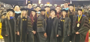 Doctoral candidates and their committee chairs. 