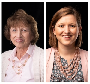 Picture of Dr. Connie Green and Doctoral Candidate Ashely Pennell