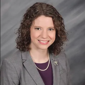 professional headshot of Caroline McKaughan