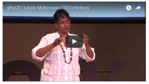 Screenshot of youtube video by Leslie McKesson